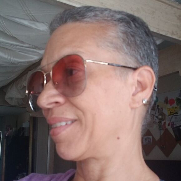 Sunglasses, Aviator Style, Red&Grey lenses,  gold - Picture 2 of 6